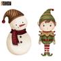 Imagem de Aplique Decoupage em Mdf Natal Boneco de Neve 4cm Apmn4-032 Litoarte