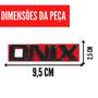Imagem de Aplique Emblema Logo Traseiro Onix Cromado