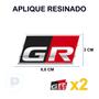 Imagem de Aplique Emblema Toyota Gr Sport Resinado Gazoo Racing