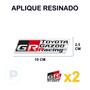 Imagem de Aplique Emblema Toyota Gr Sport Resinado Gazoo Racing