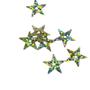 Imagem de Aplique Estrela Holográfica 13mm 200pçs Patch Passante Artesanato 12g