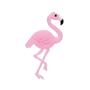 Imagem de Aplique Flamingo Rosa Silicone - 3,5cm - 4 Un - Artegift - Rizzo