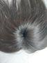 Imagem de Aplique Franja Cabelo Castanho Natural Humano Sem Corte, Tic Tac, Pode Tingir