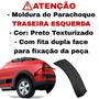 Imagem de Aplique Friso Parachoque Traseiro Volkswagen Saveiro Cross G5 2010 2011 2012 2013 Lado Esquerdo