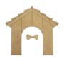 Imagem de Aplique Laser Mdf - Casinha Do Cachorro - 14 Cm