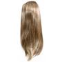 Imagem de Aplique Liso Longo Hairdo 63cm Castanho Com Mechas Douradas