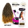 Imagem de Aplique Rabo De Cavalo Nicola Bio Fibra Gel Modelador 70G Escova Baby Hair