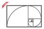 Imagem de Aplique Sequencia Fibonacci 60cm Da Vinci Proporção Áurea