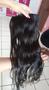 Imagem de aplique  tic tac cabelo humano liso ondulado 50cm