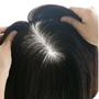 Imagem de Aplique Topo De Cabeça Tic Tac Com Cabelo Humano Preto Liso
