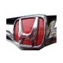 Imagem de Aplique Vermelho Emblema New Civic Traseiro E Frontal 06/11