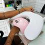 Imagem de Apoio de Mão / Punho Antebraço Delta Para Manicure Nails Designer PRETO BLING