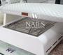 Imagem de Apoio Suporte De Braço Mão/Punho PRATEADO Luxo Brilhante para Manicure Unha Gel Nails
