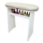Imagem de Apoio Suporte para Pernas ou Pé Pedicure Manicure Ergonomico Nails EXTREMO CONFORTO Modelo RELAX CHAMPAGNE