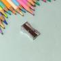 Imagem de Apontador de lápis em  metal simples clásico