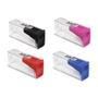 Imagem de Apontador De Lapis FABER CASTELL Com Deposito Cores - Kit 4