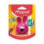 Imagem de Apontador Maped com Depósito Croc Croc Coelho 1 Furo Cores Diversas - Item Sortido
