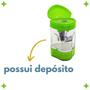 Imagem de Apontador Plástico com Depósito e Borracha KAZ Colorido