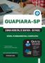 Imagem de Apostila Câmara de Guapiara - SP 2025 - Nível Fundamental Completo: Auxiliar de Escritório, Motorista, Recepcionista e Servente