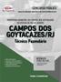 Imagem de Apostila Prefeitura de Campos dos Goytacazes - RJ - Técnico Fazendário