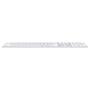 Imagem de Apple Magic Keyboard com Touch ID e teclado numérico para Mac com chip da Apple  Inglês (EUA)  Branco