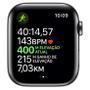 Imagem de Apple Watch 5 Cellu+GPS 44 mm, Aço Inoxid Cinza Espac, Puls de Aço Inoxid Preto Fecho Magn MWWL2BZ/A