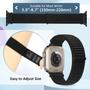 Imagem de Apple Watch compatível com nylon Sport Loop Band WollIle 38-49 mm