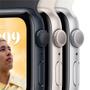 Imagem de Apple Watch SE 40mm GPS Caixa Prateada de Alumínio Pulseira Esportiva Branca