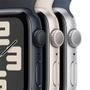 Imagem de Apple Watch SE, Caixa Estelar de Alumínio 40mm, Pulseira Loop Esportiva Estelar, Neutro em Carbono, GPS
