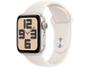 Apple Watch SE GPS Caixa Estelar de Alumínio 40mm Pulseira Esportiva Estelar P/M Imagem de Apple Watch SE GPS Caixa Estelar de Alumínio 40mm Pulseira Esportiva Estelar P/M