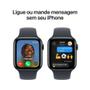 Imagem de Apple Watch SE GPS  Caixa meia-noite de alumínio  44 mm  Pulseira esportiva meia-noite  P/M