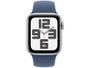 Apple Watch SE GPS Caixa Prateada de Alumínio 40mm Pulseira Esportiva Denim M/G Imagem de Apple Watch SE GPS Caixa Prateada de Alumínio 40mm Pulseira Esportiva Denim M/G