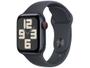 Imagem de Apple Watch SE GPS + Cellular Caixa Meia-noite de Alumínio 40mm Pulseira Esportiva Meia-noite P/M