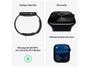 Imagem de Apple Watch Series 10 GPS Caixa Preta Brilhante de Alumínio 42mm Pulseira Esportiva Preta P/M