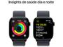 Imagem de Apple Watch Series 10 GPS Caixa Preta Brilhante de Alumínio 42mm Pulseira Loop Esportiva Tinto