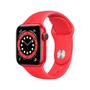 Imagem de Apple Watch Series 6 GPS 40mm Caixa Red de Alumínio com Pulseira Esportiva Red