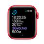 Imagem de Apple Watch Series 6 GPS 40mm Caixa Red de Alumínio com Pulseira Esportiva Red