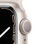 Imagem de Apple Watch Series 7, 41MM, GPS, Case Alumínio Prata e Sport Band Estelar - MKMY3LL/A