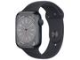 Imagem de Apple Watch Series 8 45mm GPS Caixa Alumínio Meia-noite Pulseira Esportiva