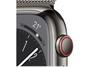 Imagem de Apple Watch Series 8 45mm GPS + Cellular Caixa Grafite Aço Inoxidável Pulseira Milanês