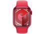 Imagem de Apple Watch Series 9 GPS Caixa (PRODUCT)RED de Alumínio 41mm Pulseira Esportiva (PRODUCT)RED P/M