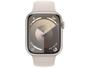 Imagem de Apple Watch Series 9 GPS + Cellular Caixa Estelar de Alumínio 45mm Pulseira Esportiva Estelar M/G