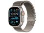 Imagem de Apple Watch Ultra 2 GPS + Cellular Caixa Natural de Titânio de 49mm Pulseira Natural Estilo Milanês de Titânio G