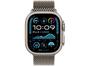 Imagem de Apple Watch Ultra 2 GPS + Cellular Caixa Natural de Titânio de 49mm Pulseira Natural Estilo Milanês de Titânio G