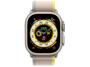 Imagem de Apple Watch Ultra 49mm GPS + Cellular Caixa Titânio Pulseira Loop Trail Amarela e Bege