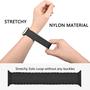 Imagem de Apple Watch Wizvv Stretchy Nylon Solo Loop 41 mm/45 mm, pacote com 3