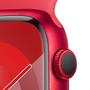 Imagem de AppleWatch Series9 GPS Caixa (PRODUCT)RED de alumínio 45mm Pulseira esportiva (PRODUCT)RED M/G