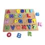 Imagem de Aprenda Brincando Didático Cores e Alfabeto - DM Toys