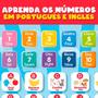 Imagem de Aprenda Brincando Tablet Interativo Bilingue Infantil Inglês Português Dm Toys