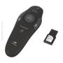 Imagem de Apresentador Sem Fio C3Tech, USB 2.0, Com Laser, 5 Botões, Preto - AP-400